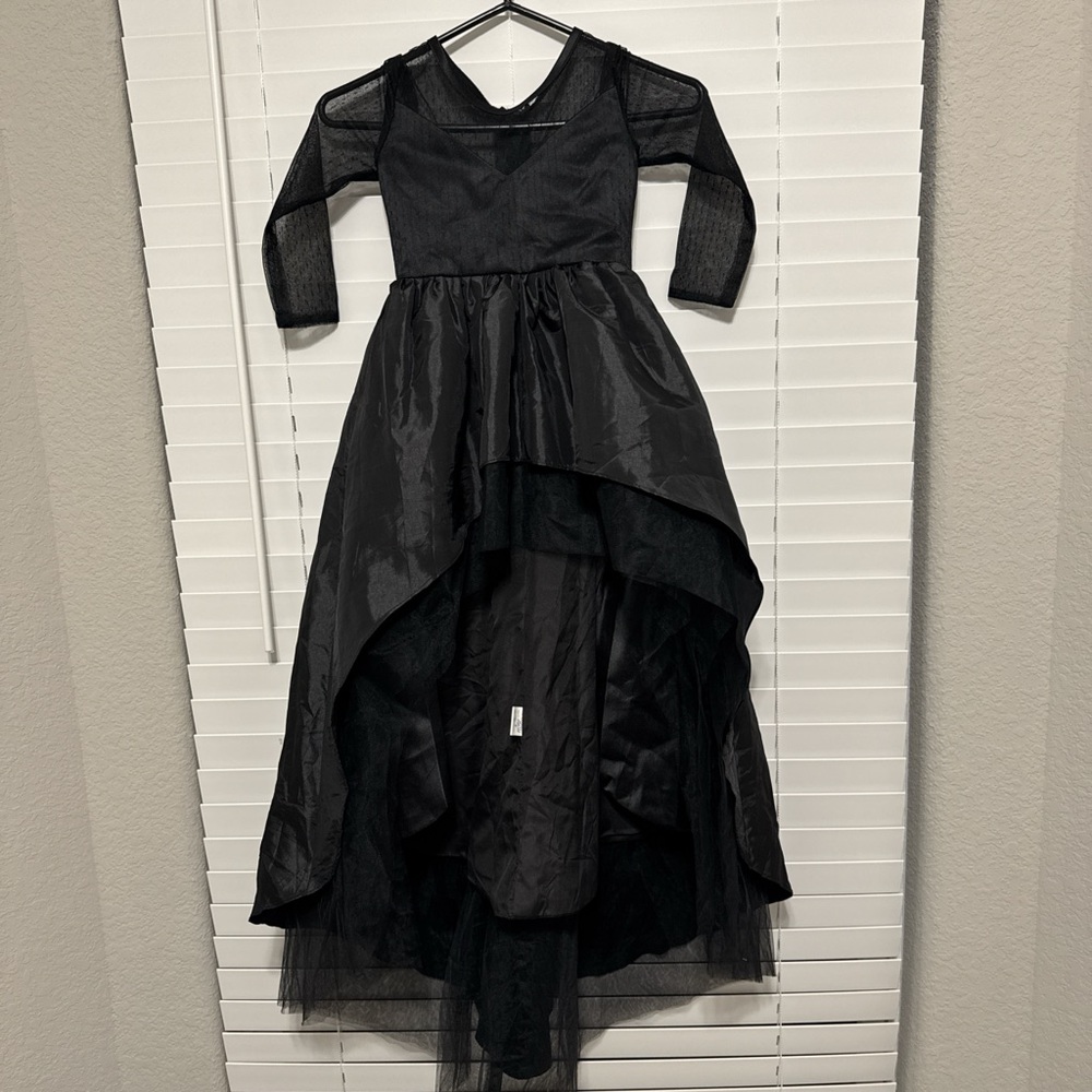 Elegant Black Kids Formal Dress